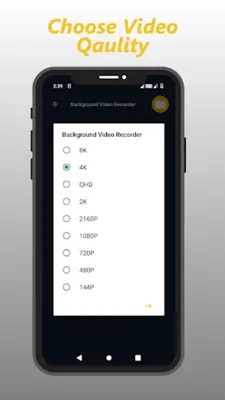 Background Video Recorder android App screenshot 0